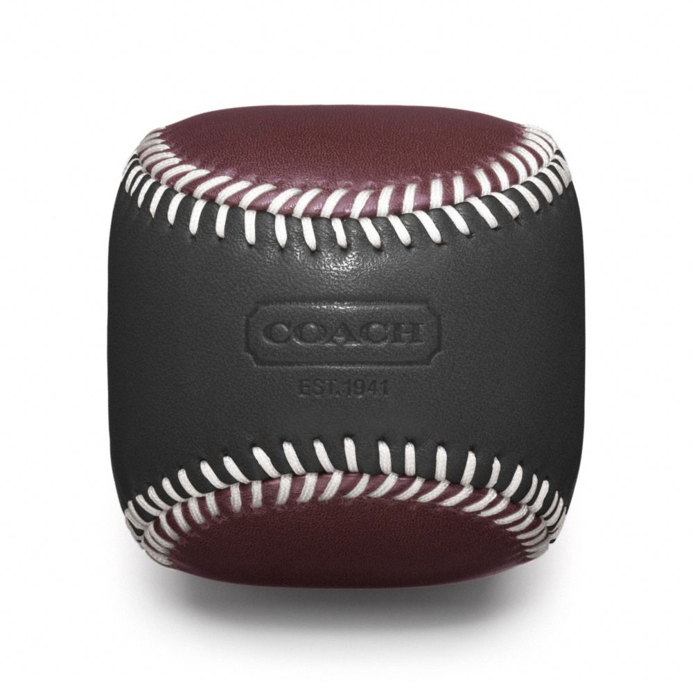 COACH BASEBALL PAPERWEIGHT - ONE COLOR - F61451