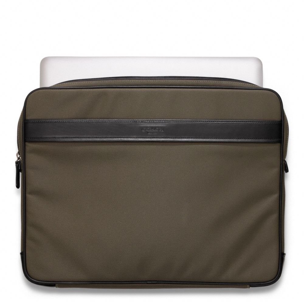 COACH F61671 Crosby Nylon Laptop Sleeve 