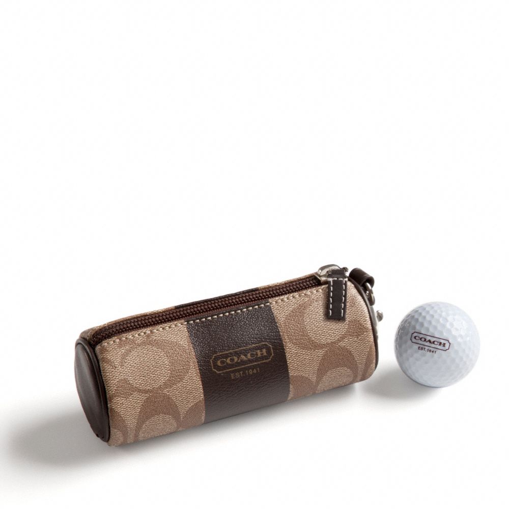 COACH F61709 COACH HERITAGE STRIPE GOLF BALL SET ONE-COLOR