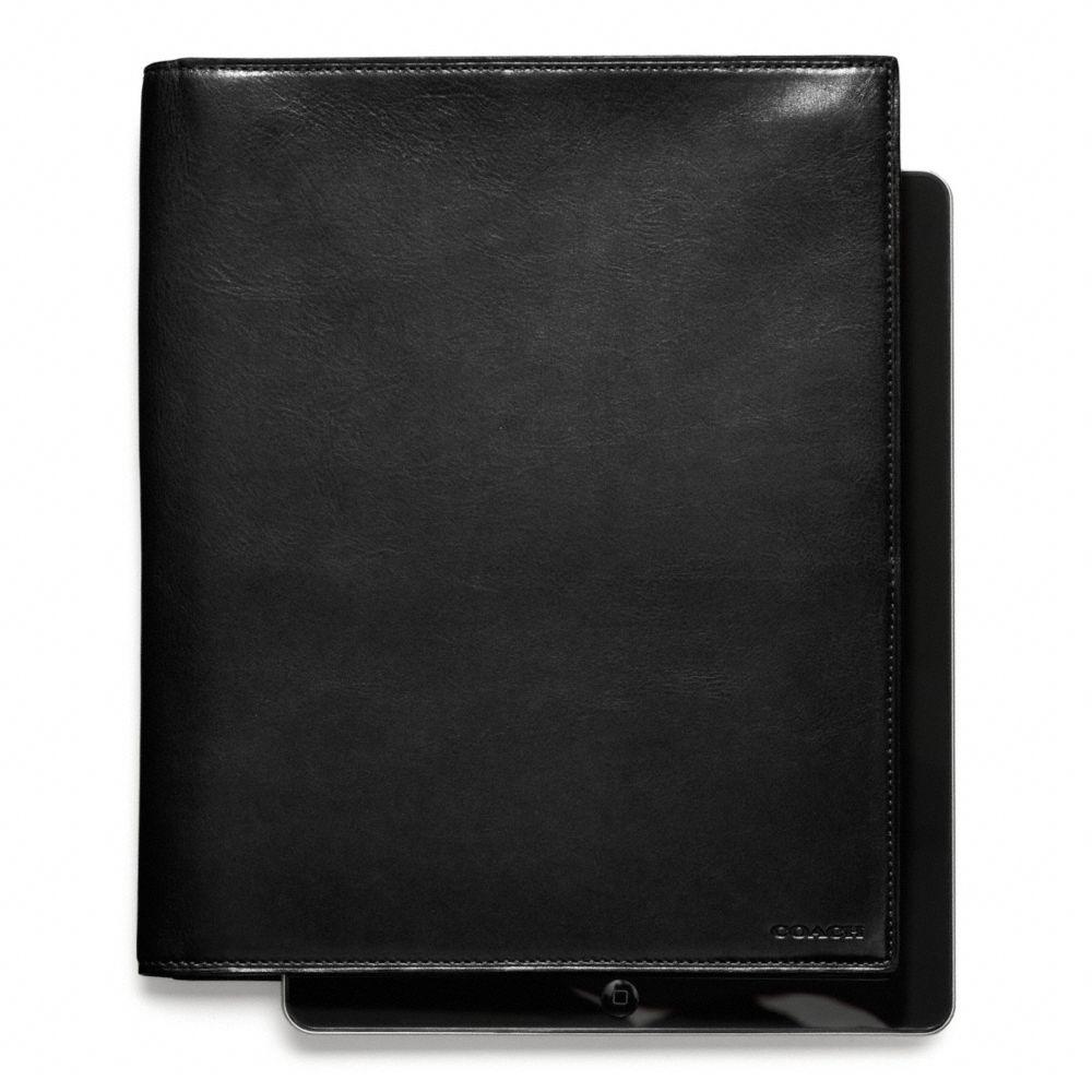COACH BLEECKER LEATHER TABLET PORTFOLIO - ONE COLOR - F61745