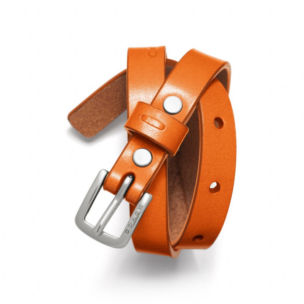 COACH F61747 - LEATHER BRACELET ONE-COLOR