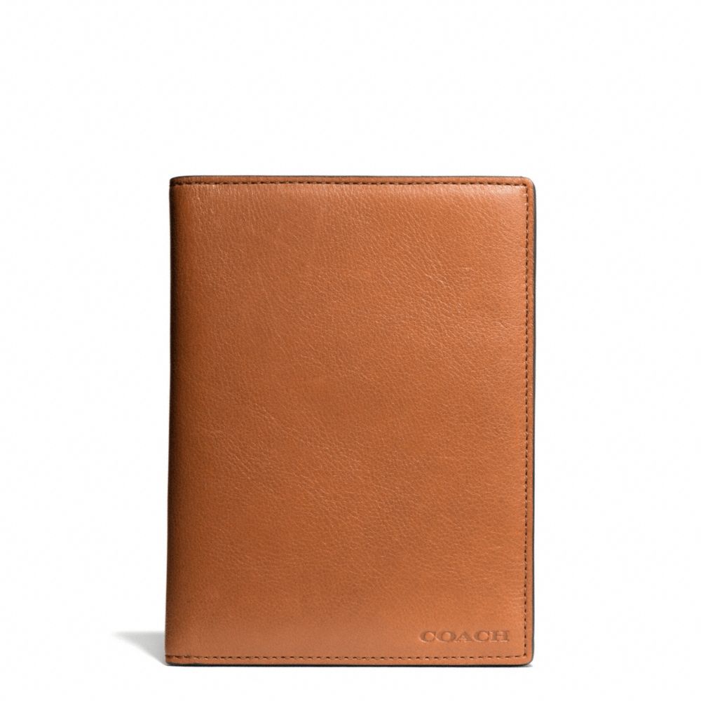 BLEECKER PASSPORT CASE - f61754 - SAFFRON