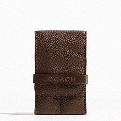 COACH F61883 Camden Pebbled Grooming Kit 