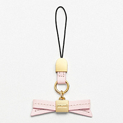 COACH F61916 - LEATHER BOW LANYARD ONE-COLOR