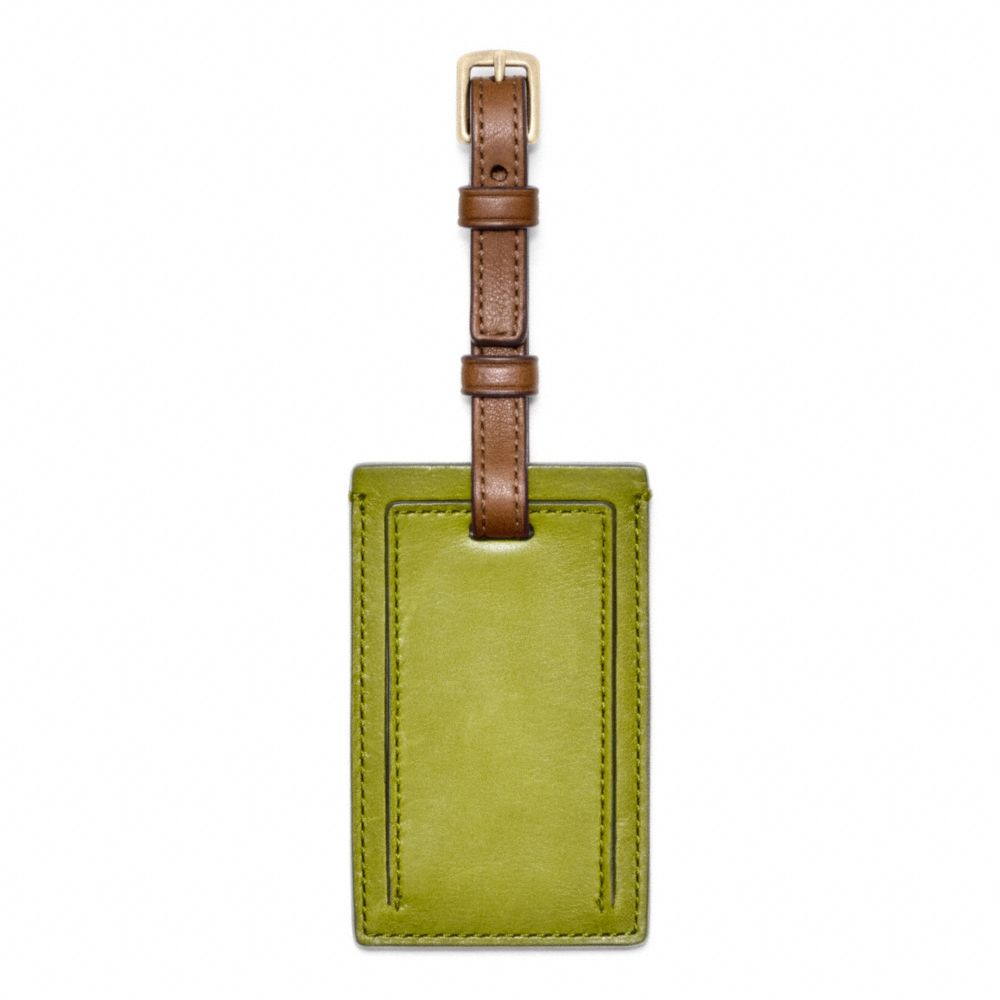 COACH f61921 BLEECKER SMALL LUGGAGE TAG 