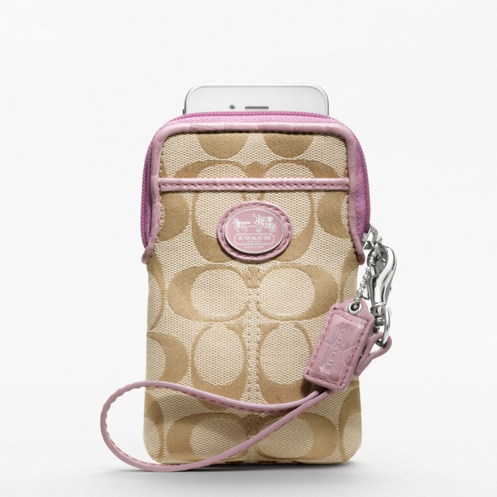 COACH SUTTON SIGNATURE UNIVERSAL CASE -  - f61961