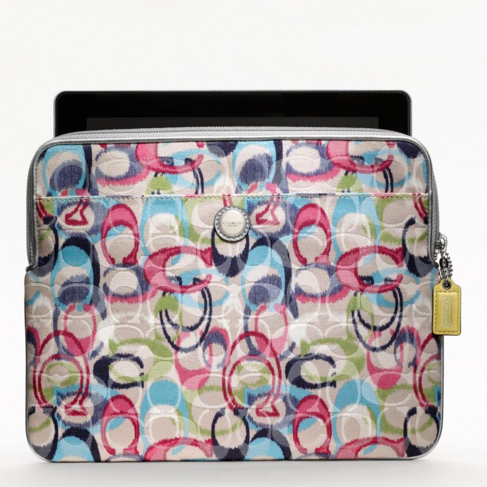 COACH POPPY IKAT UNIVERSAL SLEEVE -  - f61963