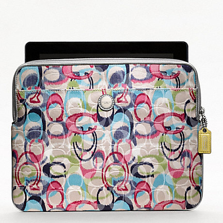 COACH F61963 POPPY IKAT UNIVERSAL SLEEVE ONE-COLOR