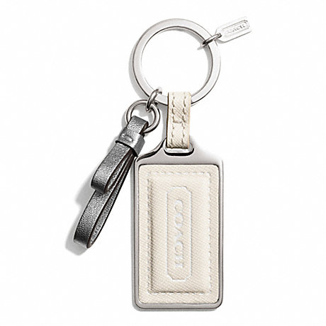 COACH F62432 PARK HANGTAG KEY RING ONE-COLOR