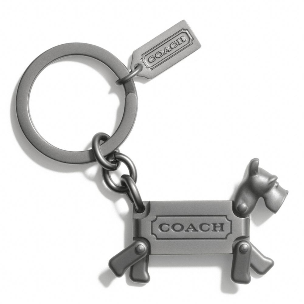 COACH TERRIER KEY RING - ONE COLOR - F62436