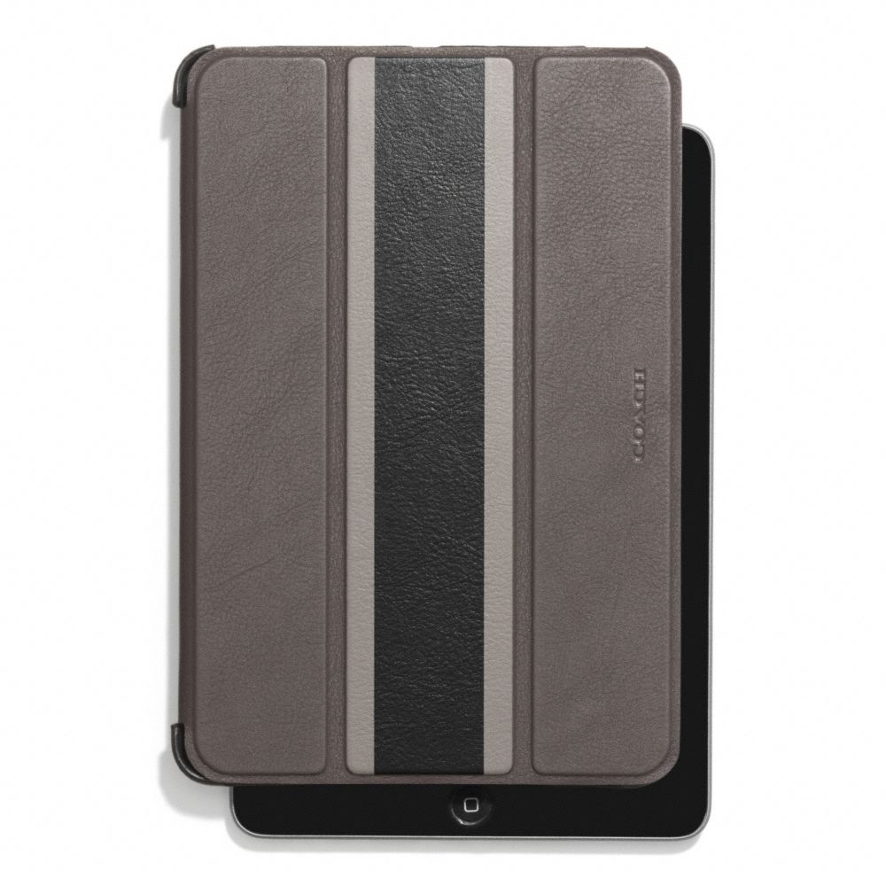 COACH HERITAGE SPORT IPAD MINI CASE - SLATE/BLACK - f62625