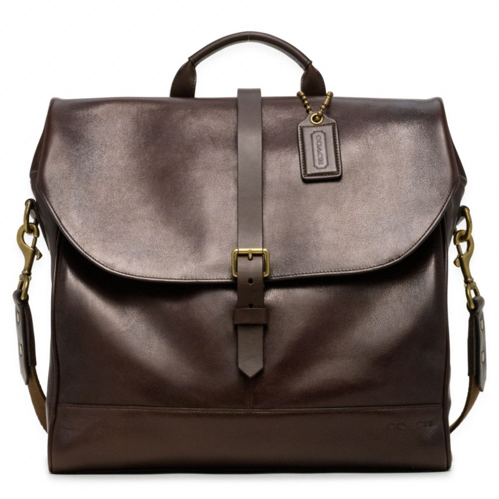 COACH F62661 Bleecker Leather Pannier Bag 