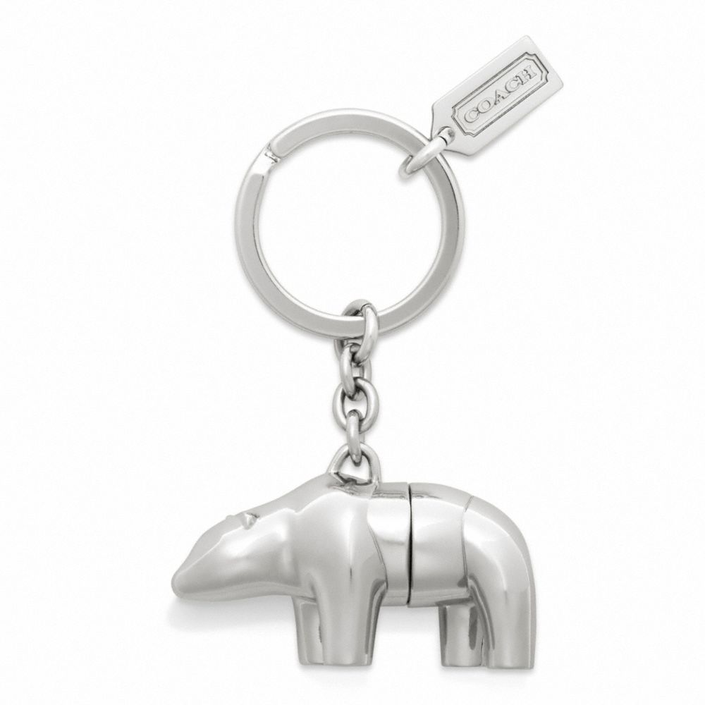 COACH f62679 BLEECKER BEAR USB KEY RING 