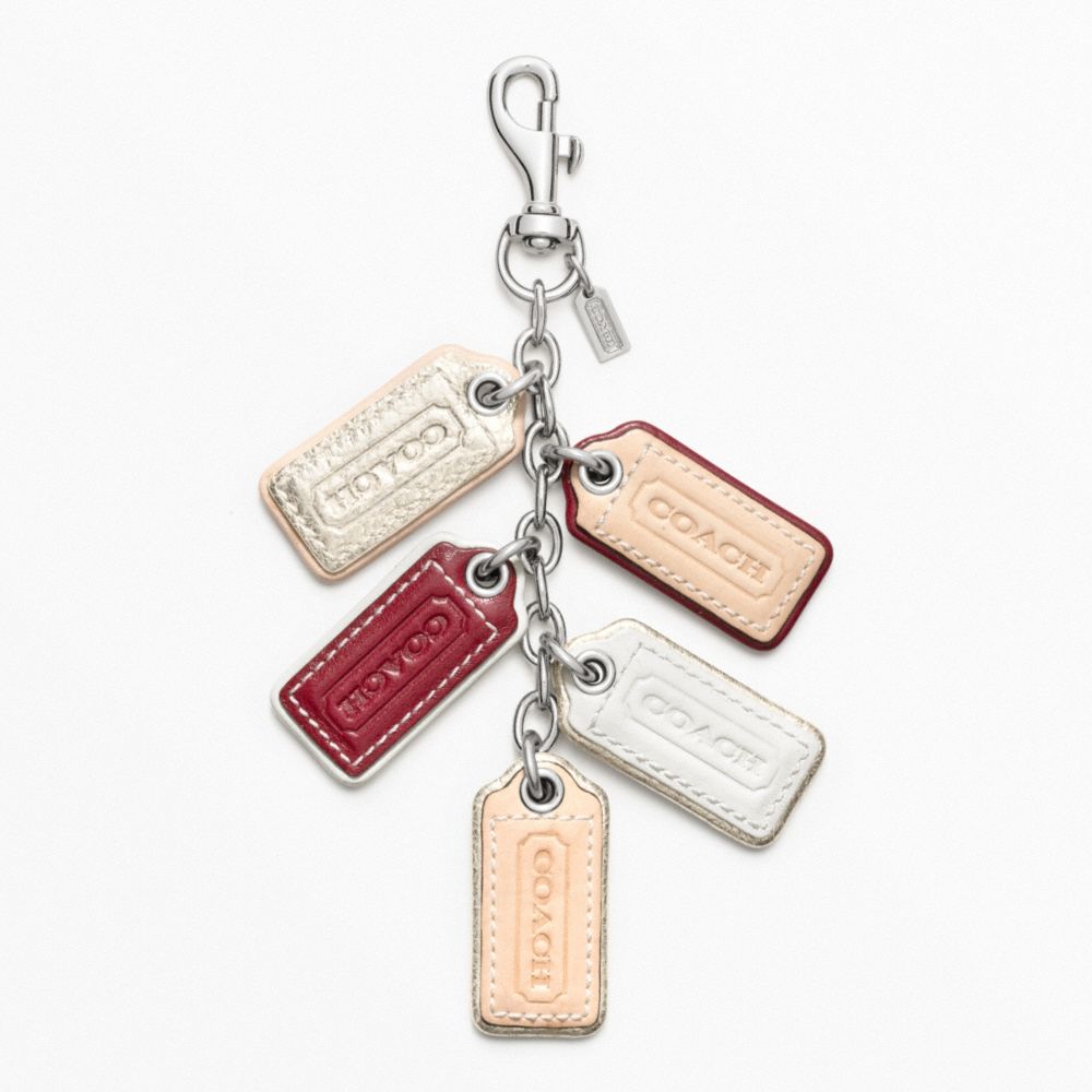 MULTI LOZENGE HANGTAGS CHARM COACH F62736