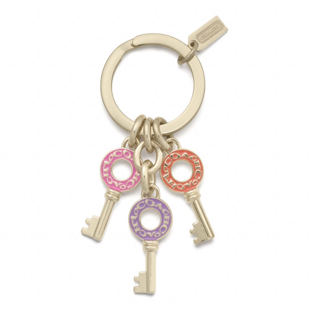 COACH MULTI KEYS KEY RING - ONE COLOR - F62744