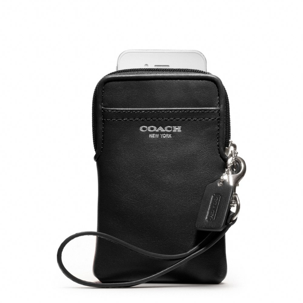 COACH LEATHER UNIVERSAL CASE - ONE COLOR - F62808
