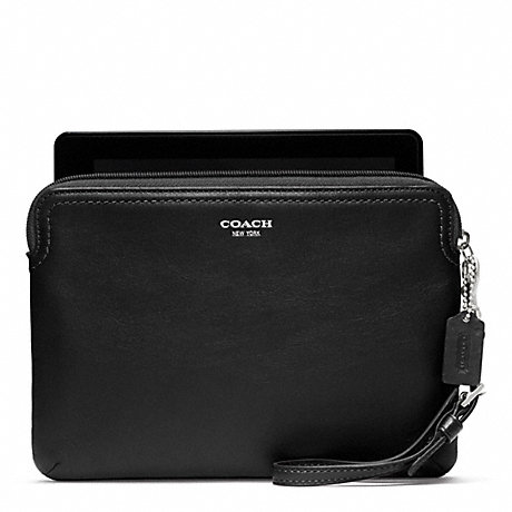 COACH F62826 LEATHER E-READER SLEEVE ONE-COLOR