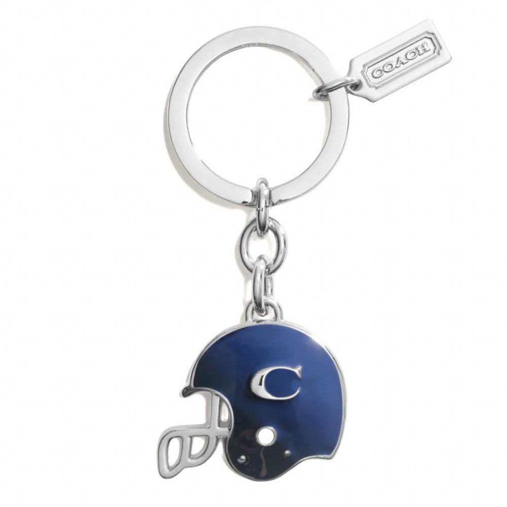 FOOTBALL HELMET KEY RING - f63037 - F63037SLV