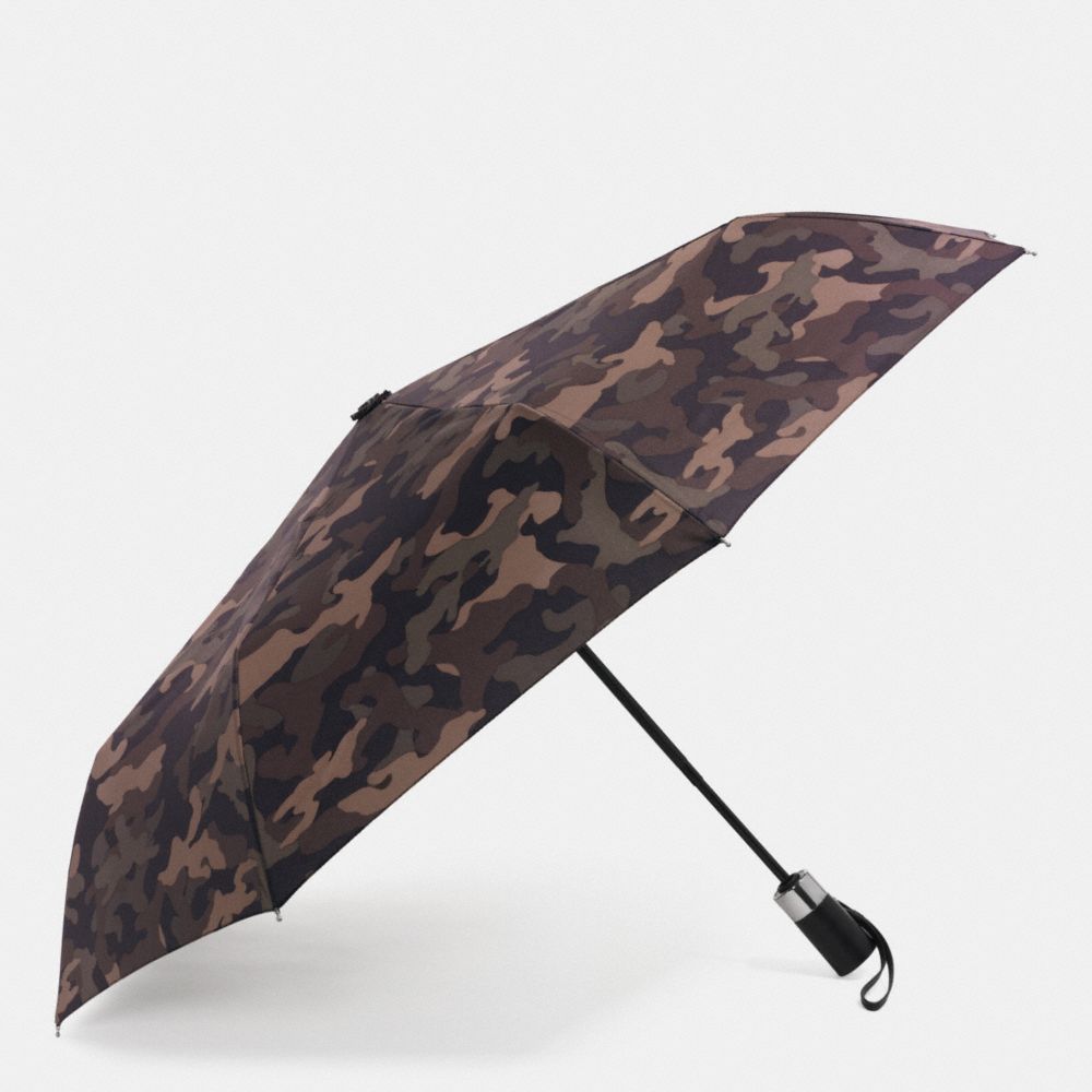 COACH F63181 Retractable Umbrella FATIGUE CAMOUFLAGE