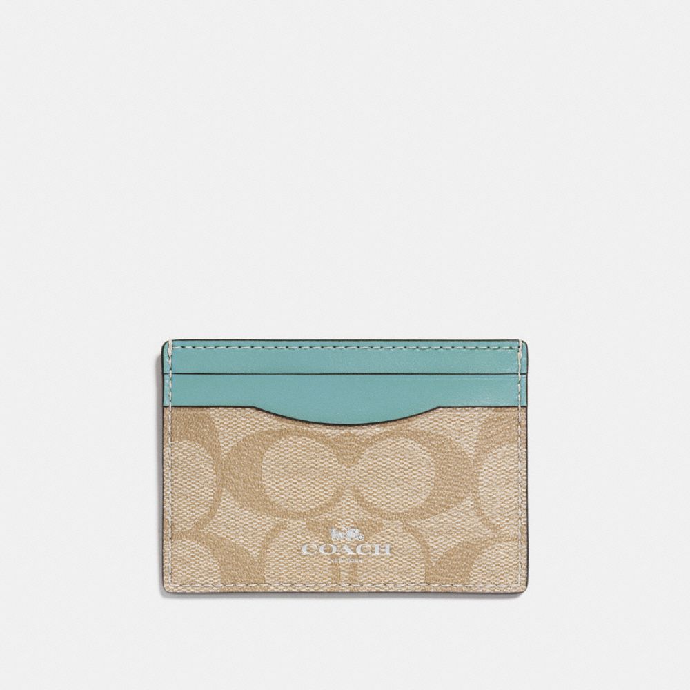 CARD CASE IN SIGNATURE CANVAS - f63279 - SVNKA