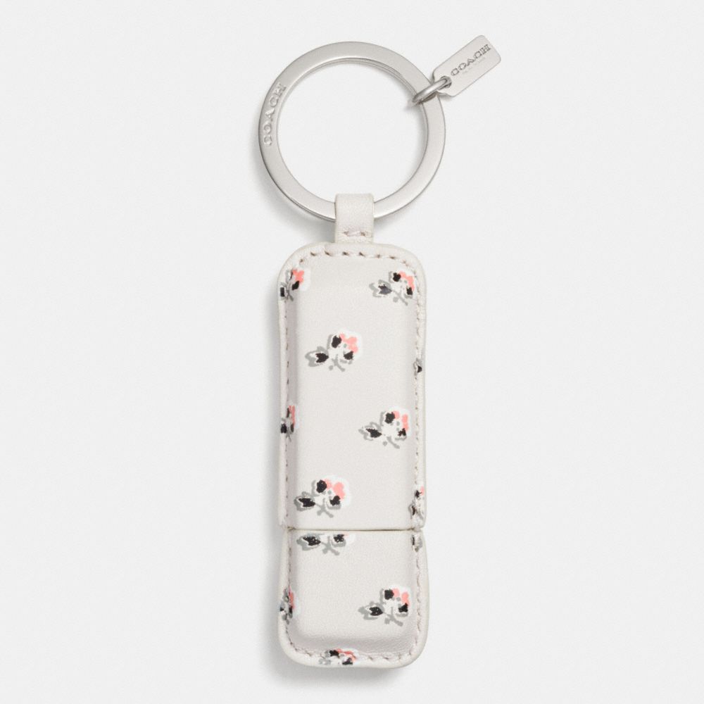 FLORAL PRINT 8GB USB KEY RING - SVDRL - COACH F63405