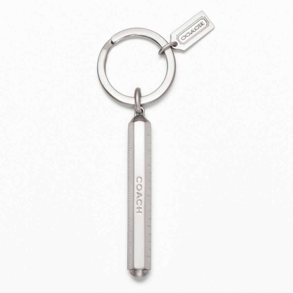 COACH NOVELTY LEVEL KEY RING - ONE COLOR - F63420