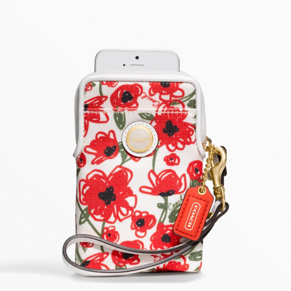 COACH POPPY FLORAL UNIVERSAL CASE -  - f63861