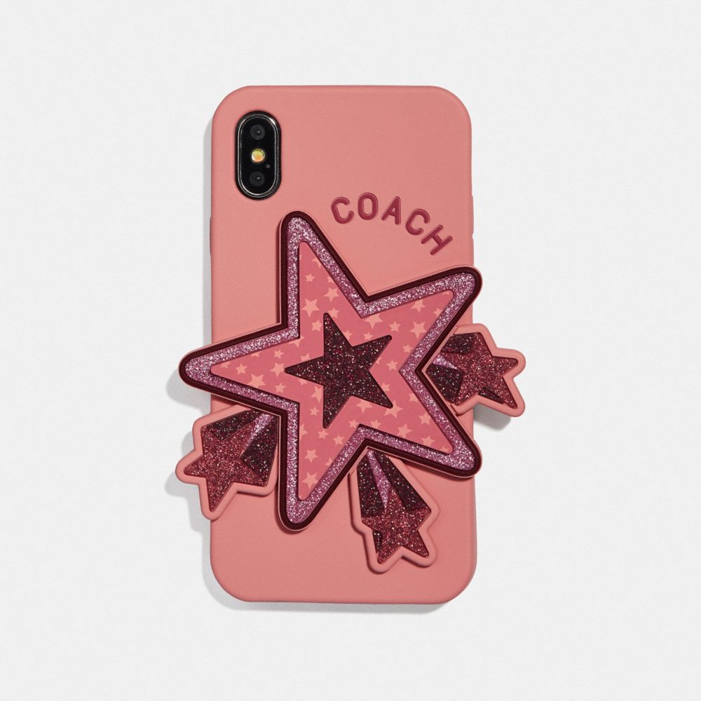 COACH F63886 IPHONE X/XS CASE WITH OVERSIZED STAR PETAL MULTI