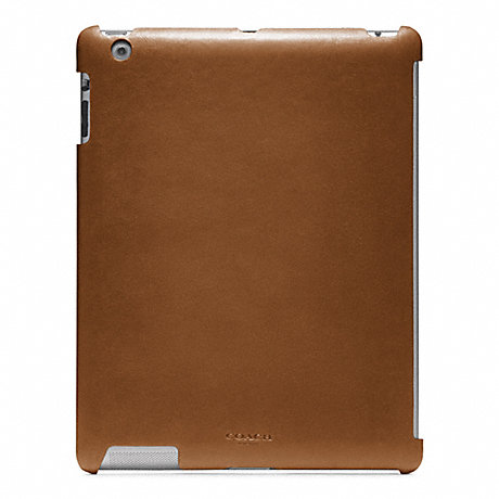 COACH F63898 BLEECKER LEATHER MOLDED IPAD CASE FAWN