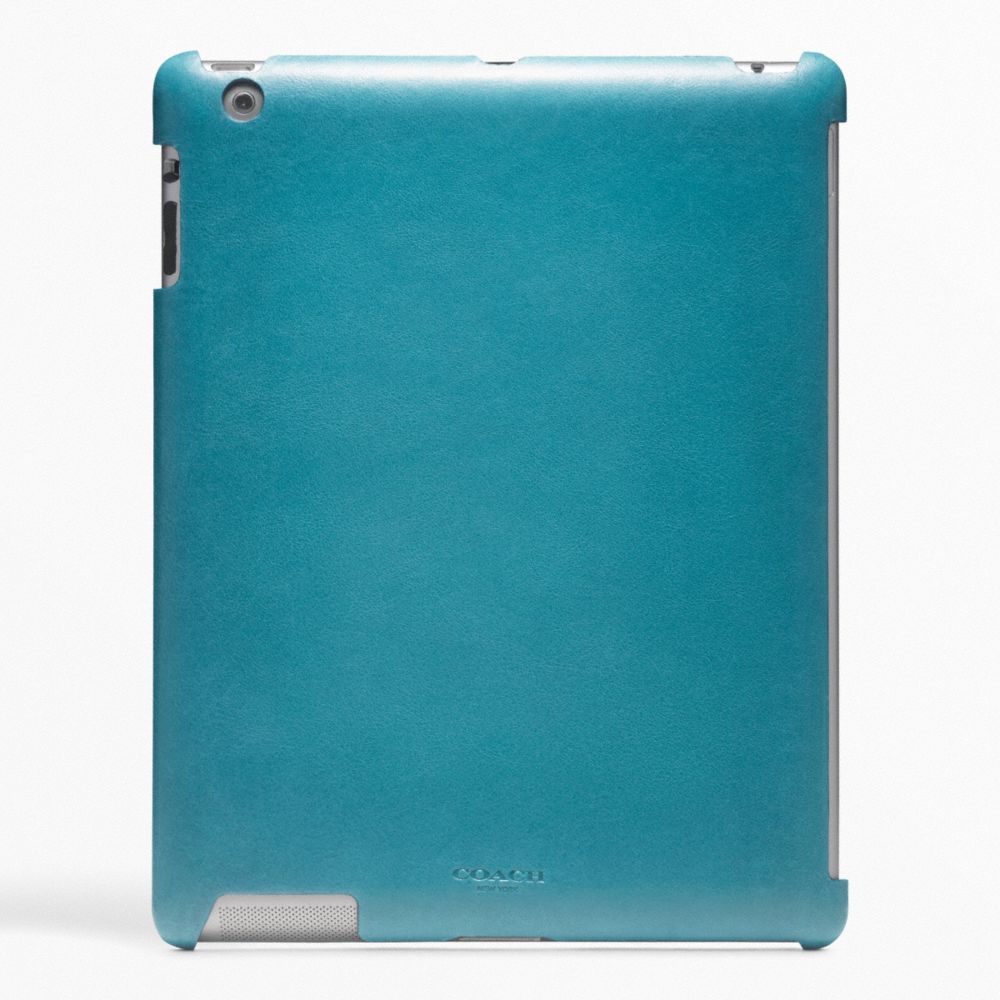 BLEECKER LEATHER MOLDED IPAD CASE - f63898 - F63898OCN