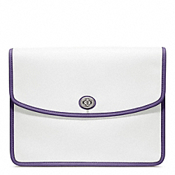 COACH ARCHIVE TWO TONE UNIVERSAL CLUTCH - ONE COLOR - F64036