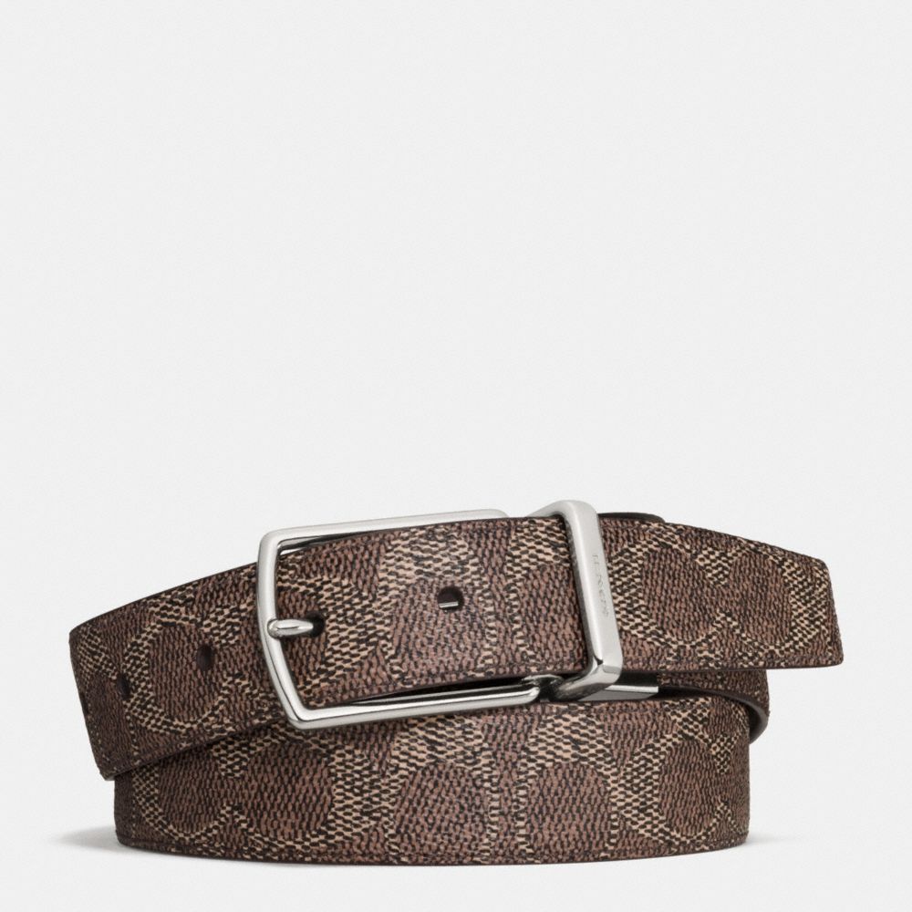 COACH F64087 - MODERN HARNESS CUT-TO-SIZE REVERSIBLE SIGNATURE BELT D0S