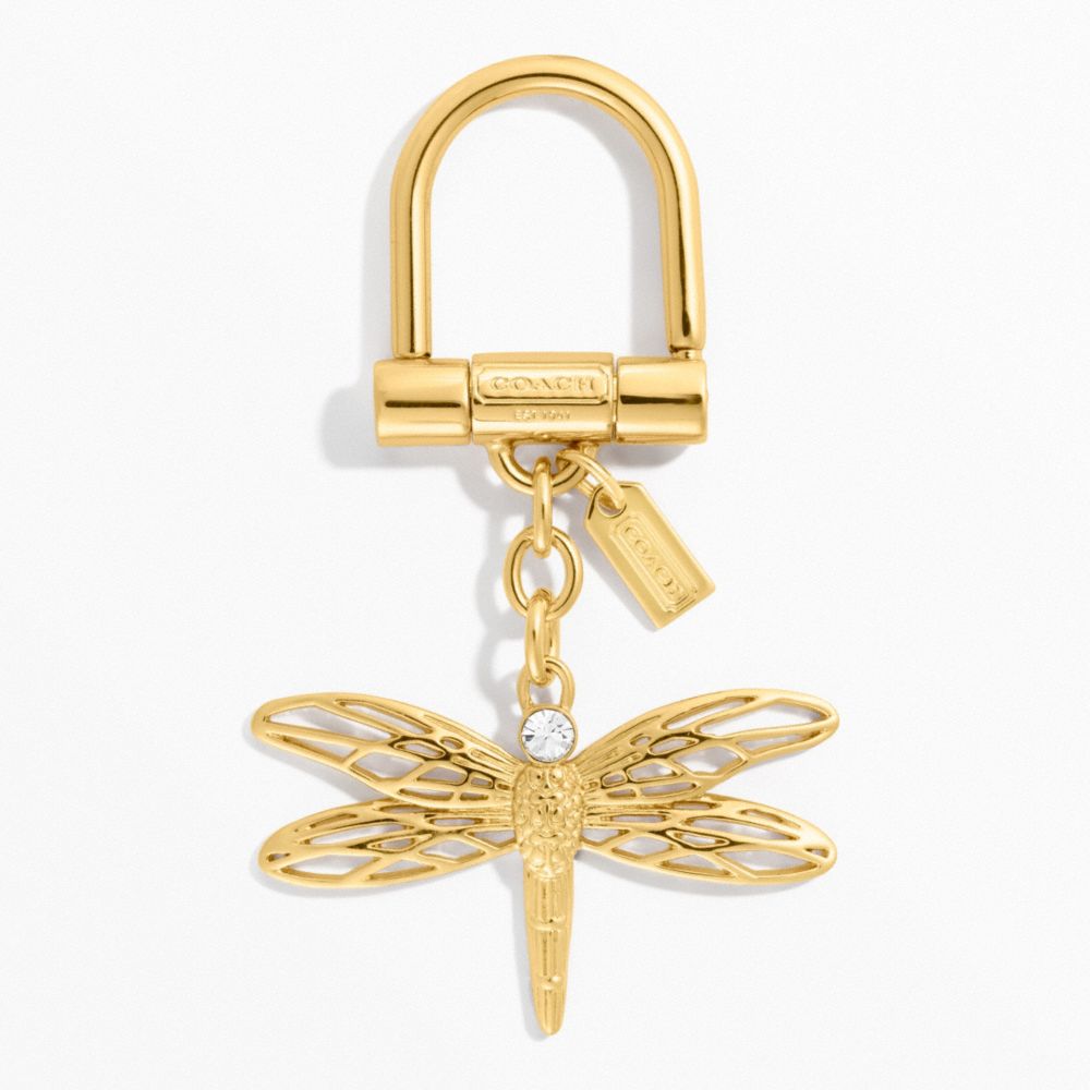 DRAGONFLY KEY RING COACH F64136