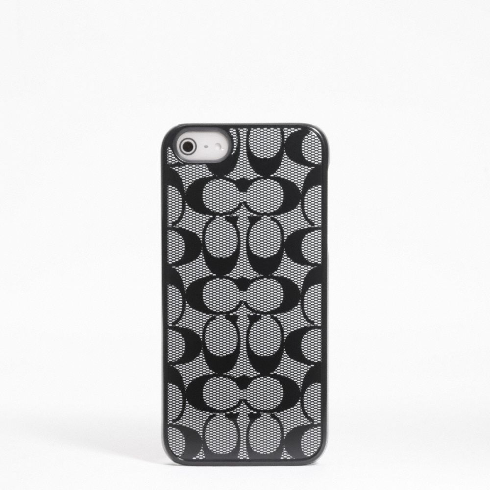 SIGNATURE IPHONE 5 CASE - f64397 - F64397BWBK