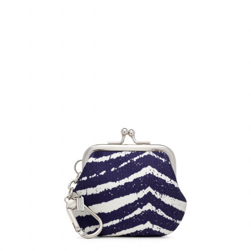 COACH ZEBRA POUCH CHARM -  - f64520