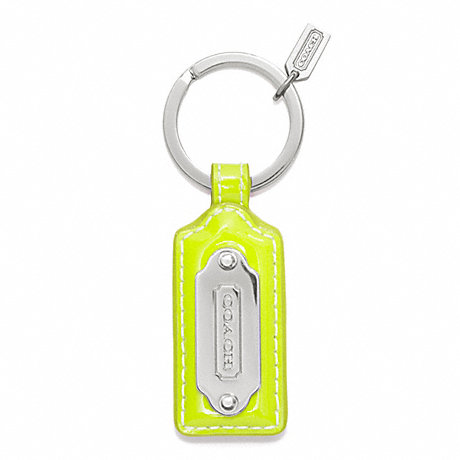 COACH F64535 COACH TAG KEY RING ONE-COLOR