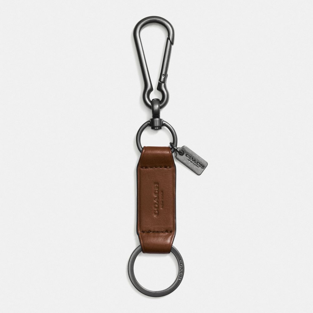 TRIGGER SNAP KEY FOB - F64578 - DARK SADDLE