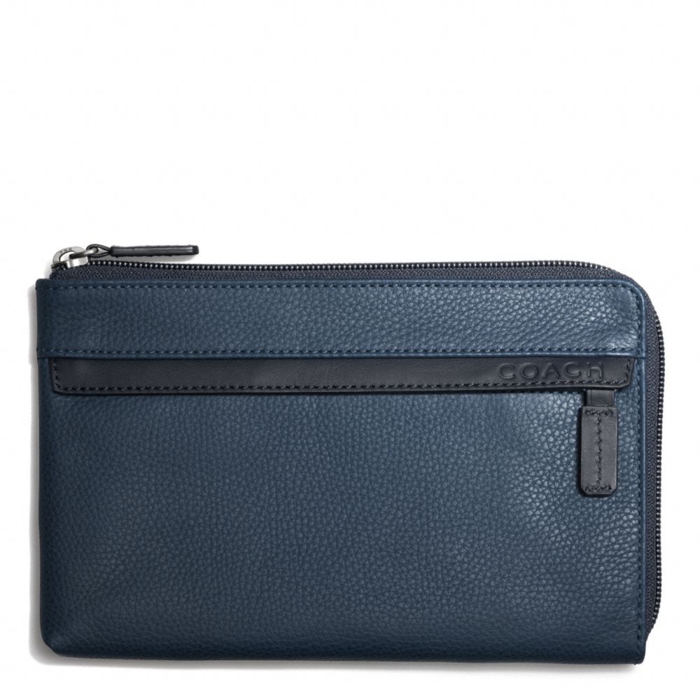 CAMDEN LEATHER MULTI FUNCTION CASE - NAVY/DARK NAVY - COACH F65176