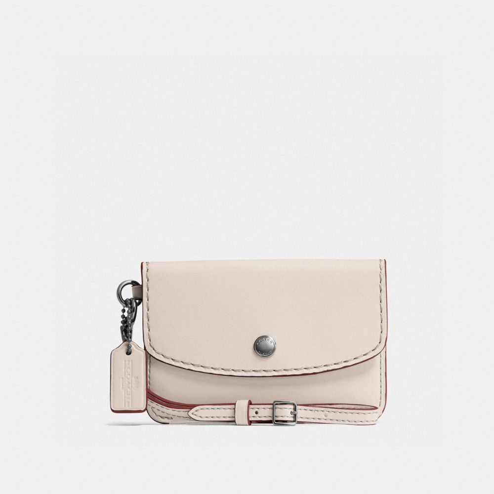 ENVELOPE KEY POUCH - DK/CHALK - COACH F65268