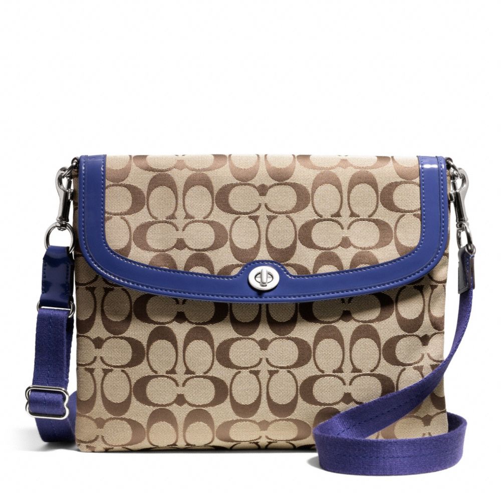 COACH F65360 PARK SIGNATURE TABLET CROSSBODY ONE-COLOR