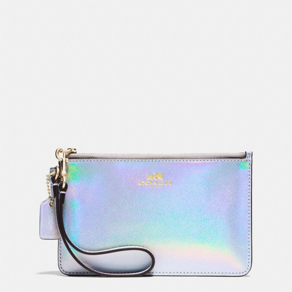 COACH KEY POUCH IN HOLOGRAM LEATHER - Macy's