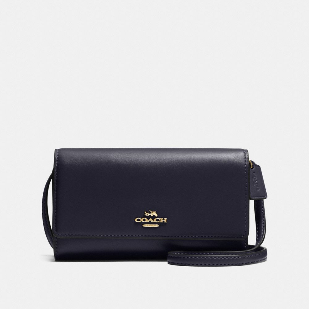 COACH F65558 Phone Crossbody LI/NAVY