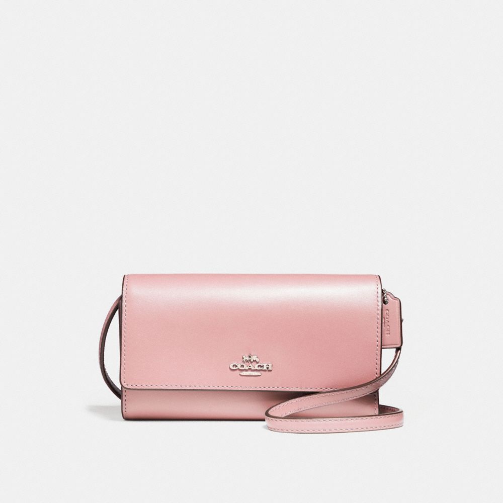 PHONE CROSSBODY - PEONY/SILVER - COACH F65558