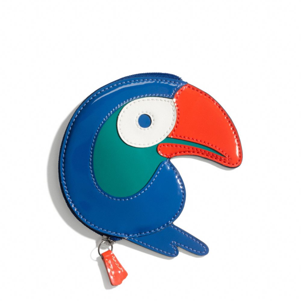 COACH f65637 TOUCAN COIN PURSE 