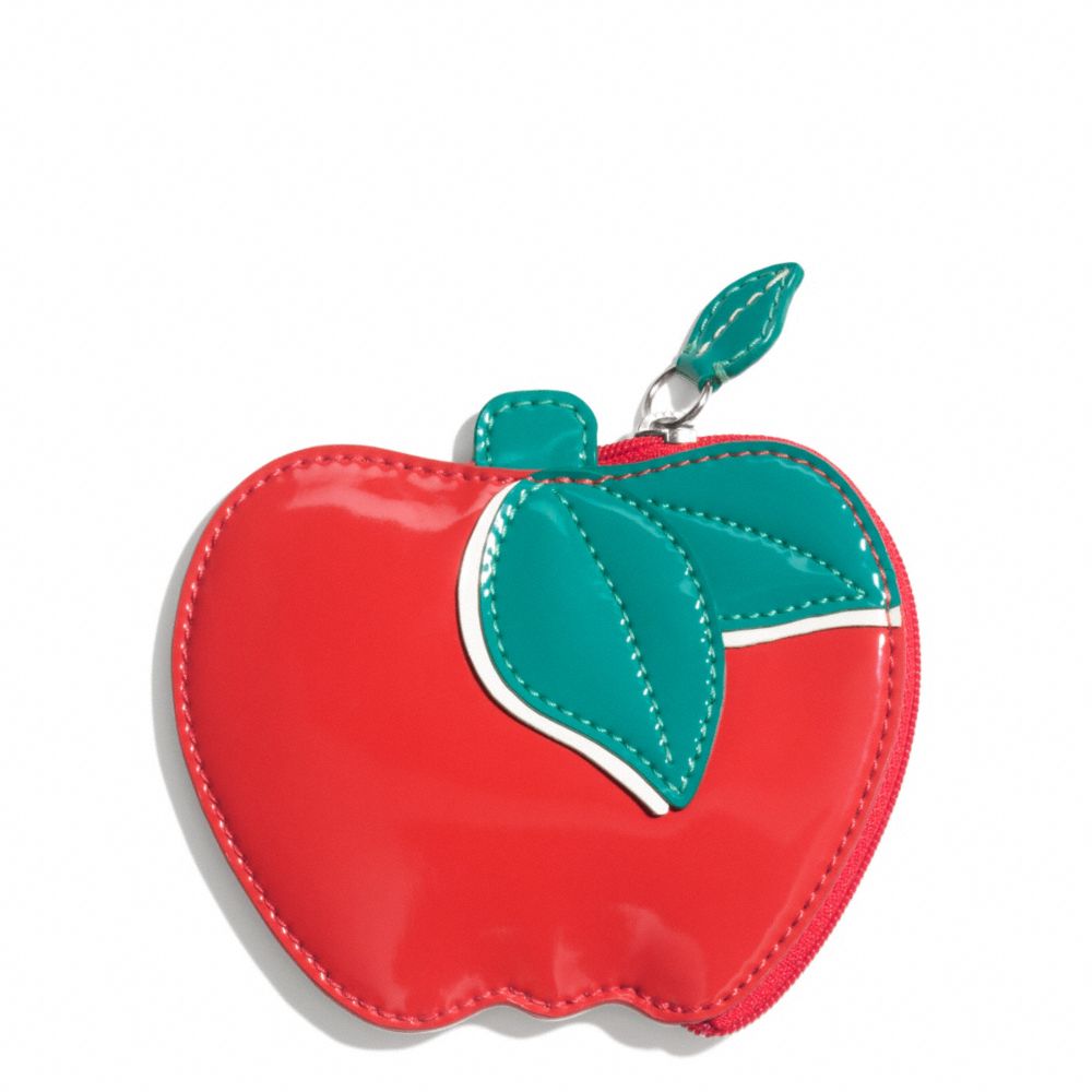 APPLE COIN PURSE - f65638 - F65638SVBMG