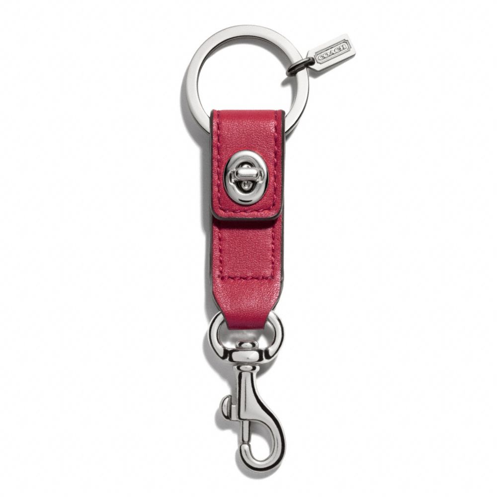 COACH TURNLOCK TRIGGER SNAP KEY RING - ONE COLOR - F65816