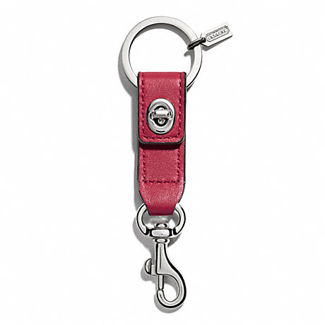 COACH F65816 TURNLOCK TRIGGER SNAP KEY RING ONE-COLOR