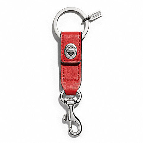 COACH F65816 TURNLOCK TRIGGER SNAP KEY RING ONE-COLOR