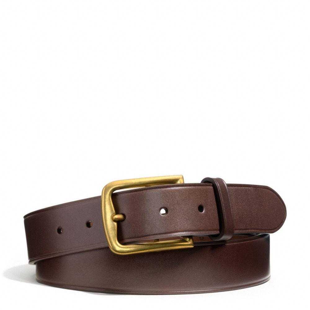 COACH PHILIP CRANGI HAMPTON BELT - MAHOGANY - f65959