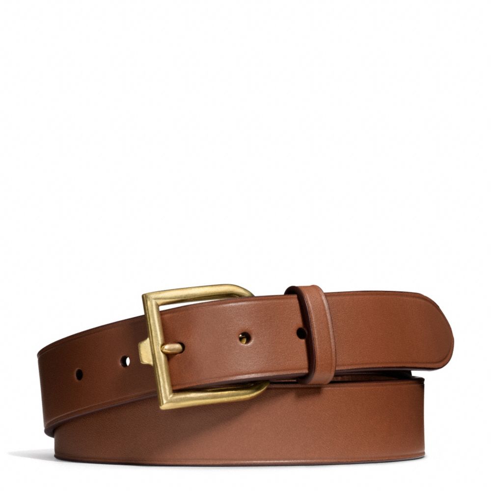 PHILIP CRANGI REVERSE D BUCKLE BELT - f65961 - SADDLE